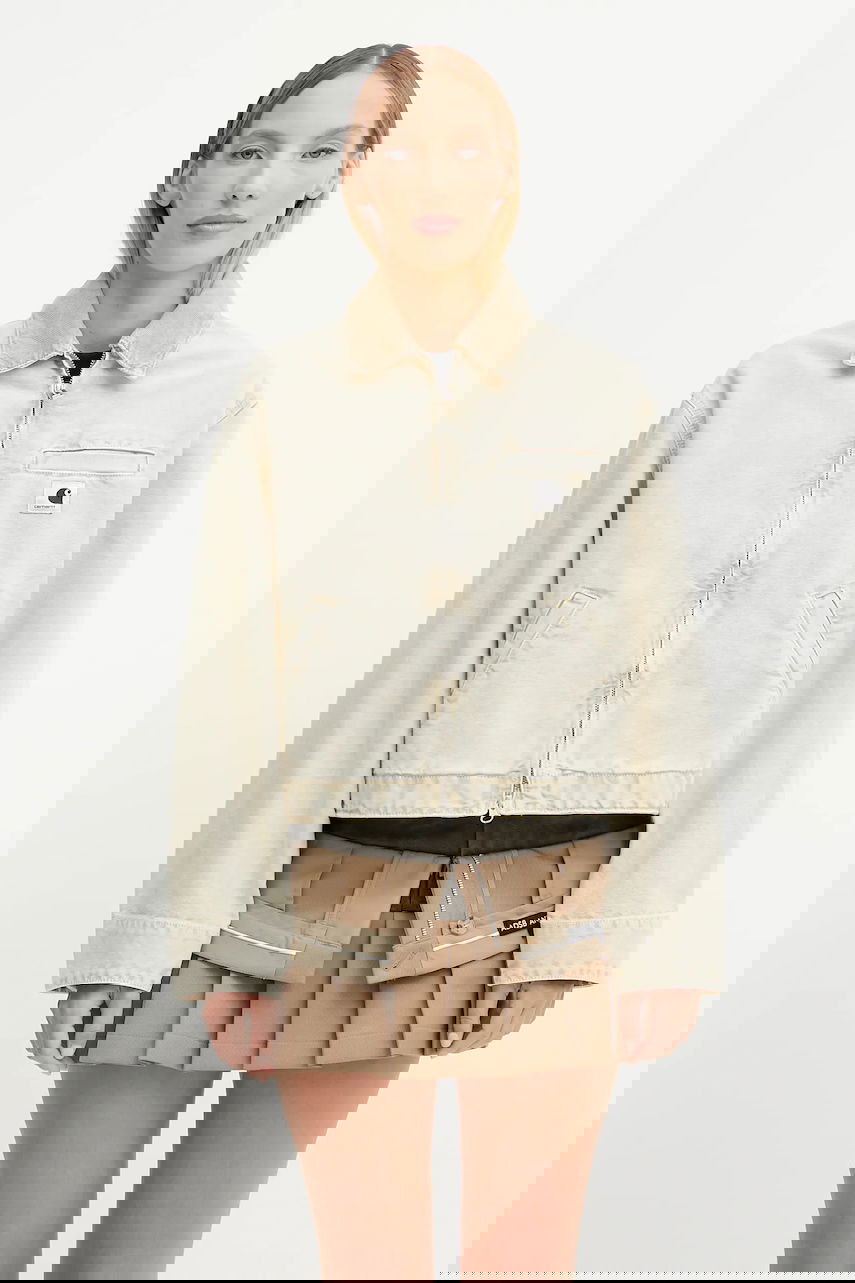 Bunda Carhartt WIP Emery Transitional Cropped Jacket Béžová | I035570.0ME5F, 0