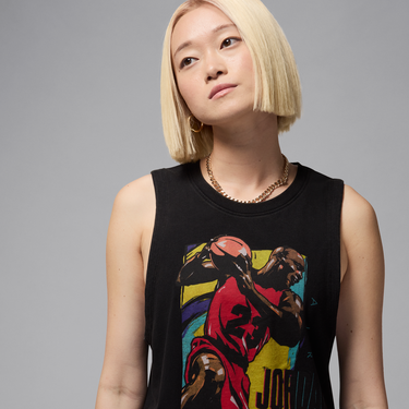 Tielko Jordan Jordan Graphic Sleeveless T-Shirt Čierna | HJ0199-010, 4