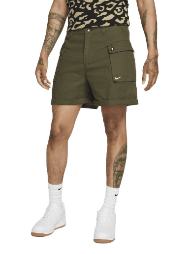 Šortky Nike kraťasy Life P44 Zelené | FJ7137-325