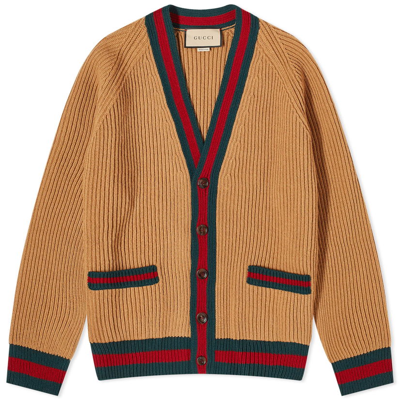 Sveter Gucci GRG Knit Cardigan Oranžová | 763351-XKDNE-2149