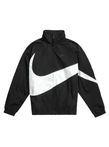 Bunda Nike Big Swoosh Woven Statement Jacket Black Čierna | AR3133-010