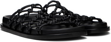 Tenisky a topánky Jil Sander Jil Sander Hand-Knotted Sandals Čierna | J15WX0008_P5810, 3