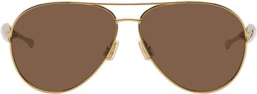 Slnečné okuliare Bottega Veneta Bottega Veneta Sardine Navigator Sunglasses Hnedá | BV1305S-007, 0