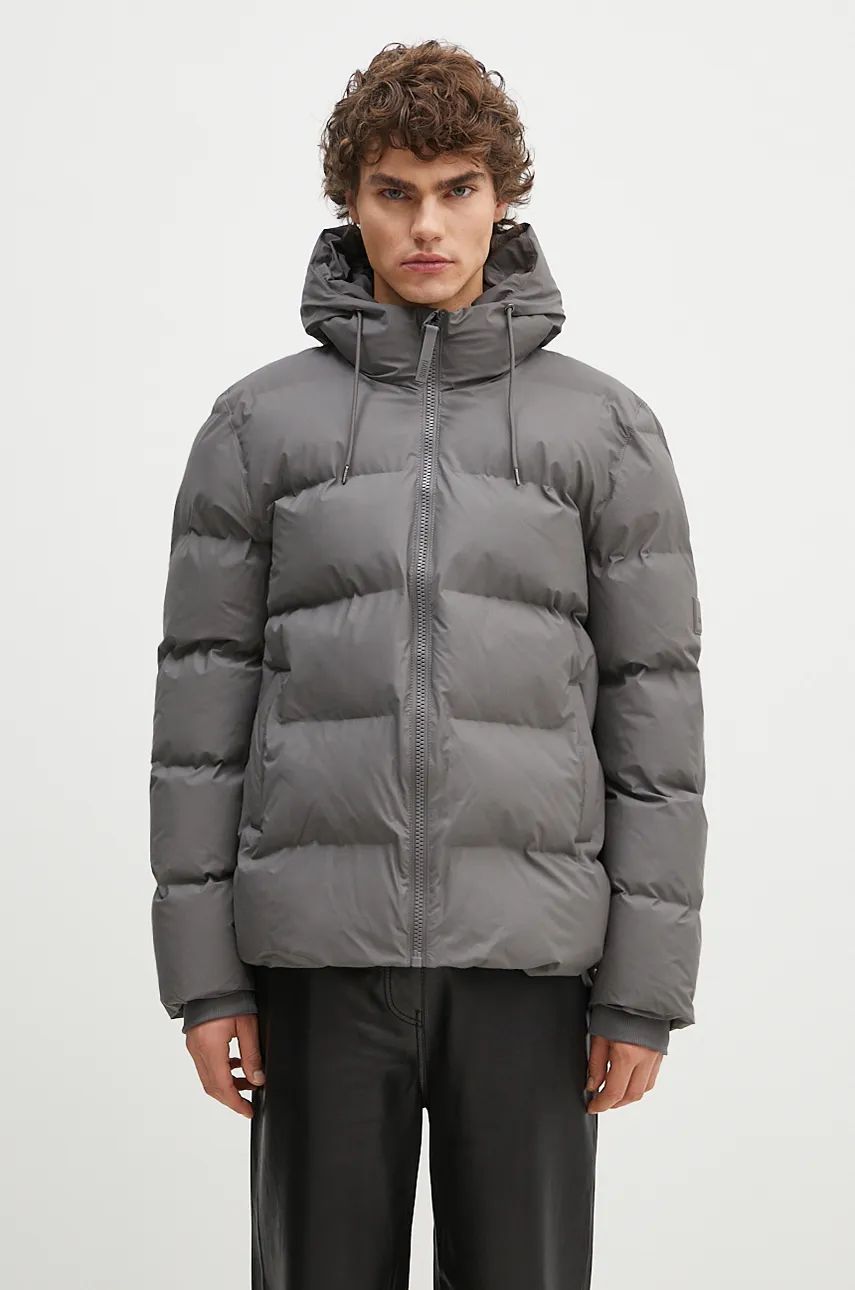 Prešívaná bunda Rains Alta Puffer Jacket Šedá | 15120.13, 0