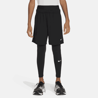 Šortky Nike Pro Dri-FIT Tights with Shorts Čierna | FJ6821-010, 0