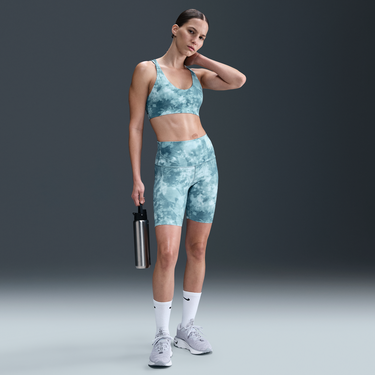 Šortky Nike Nike Zenvy Printed High-Waisted 20cm Bike Shorts Tyrkysová | HJ2301-006, 0