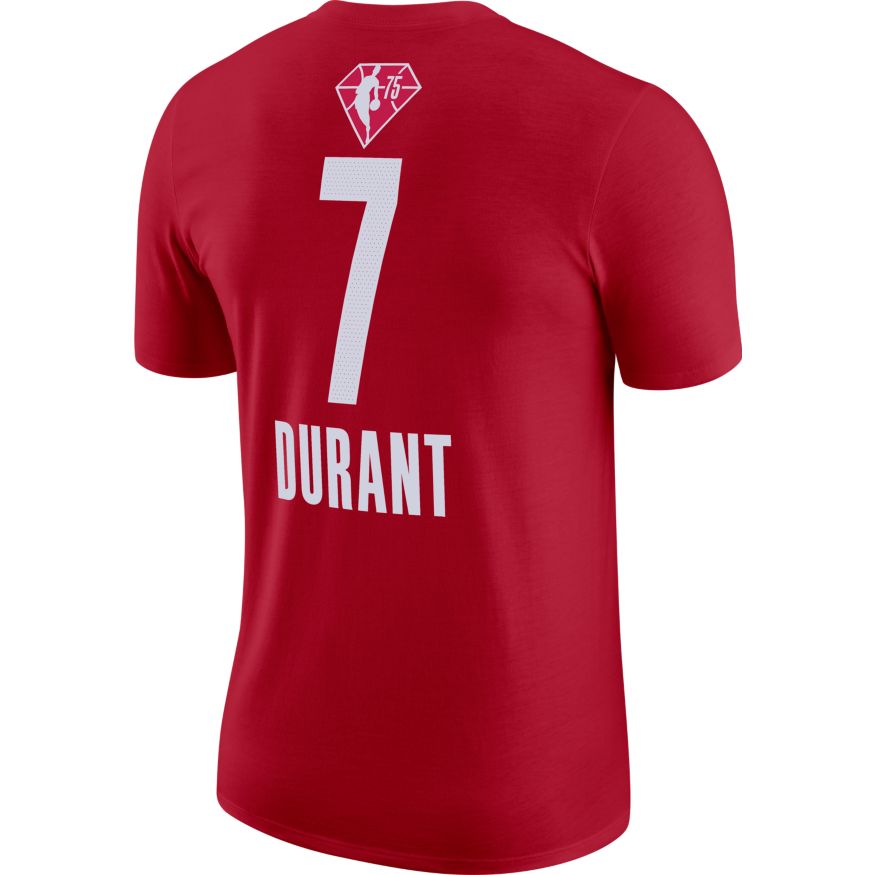 Tričko Jordan All-Star Essential "Kevin Durant Nets" NBA Player Tee Červená | DH7147-612, 1