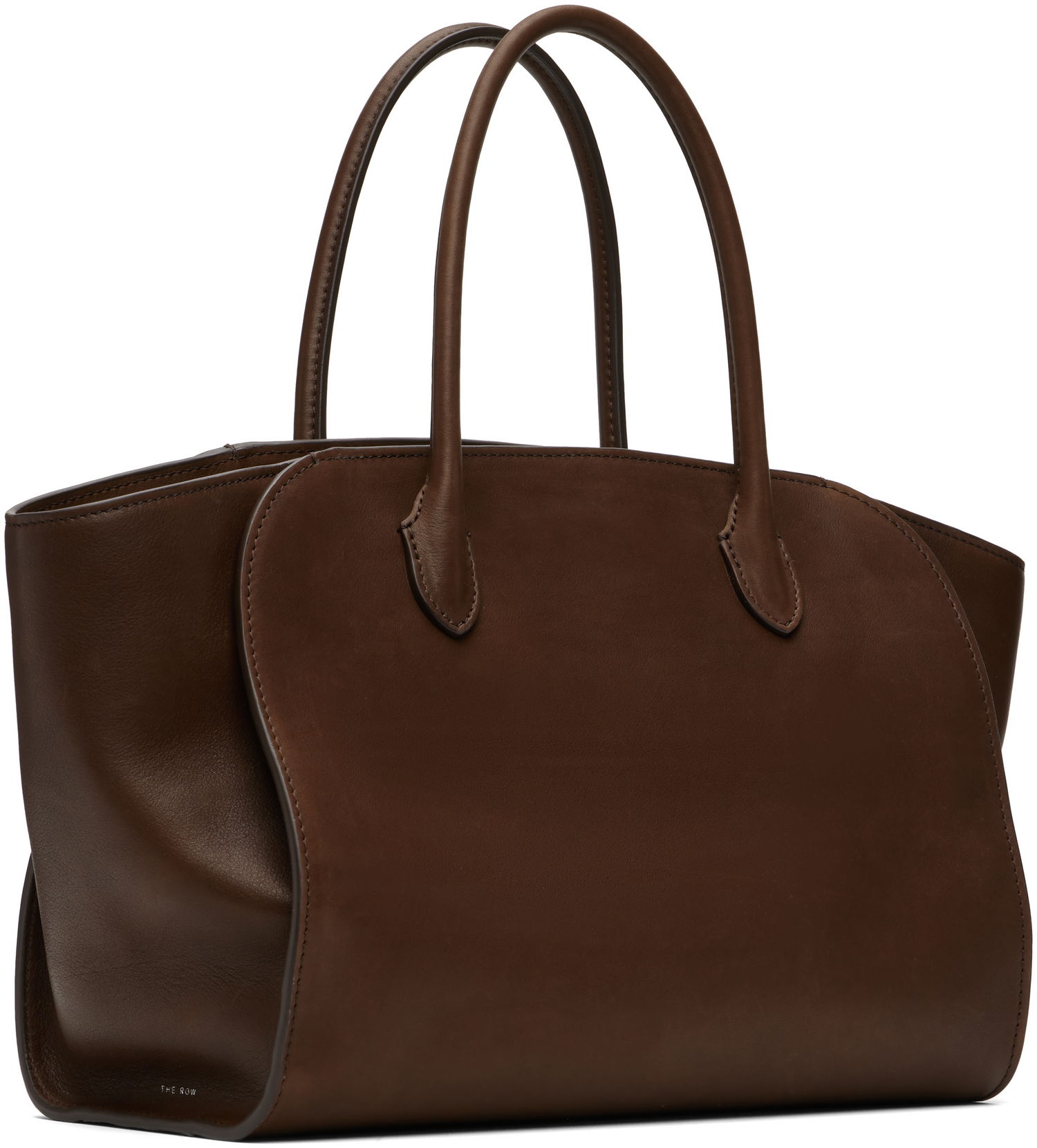 Tote bag The Row The Row Marlo 12 Leather Tote Hnedá | W1802-L72, 1