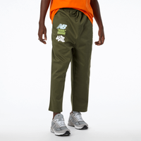 Nohavice New Balance Salehe Bembury Woven Pant Zelené | MP11563OLG