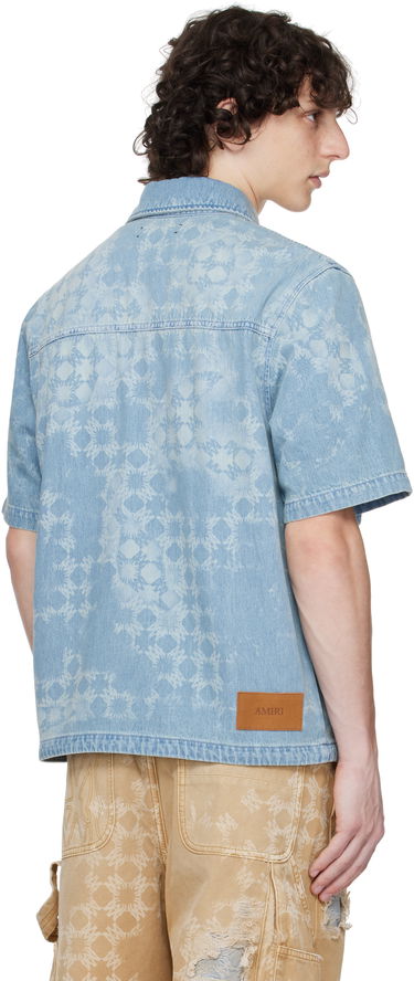 Košeľa AMIRI AMIRI MA Quad Denim Shirt Modrá | AMDNIR1040, 2