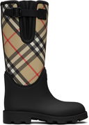 Burberry Marsh Stamp High Rubber Boots