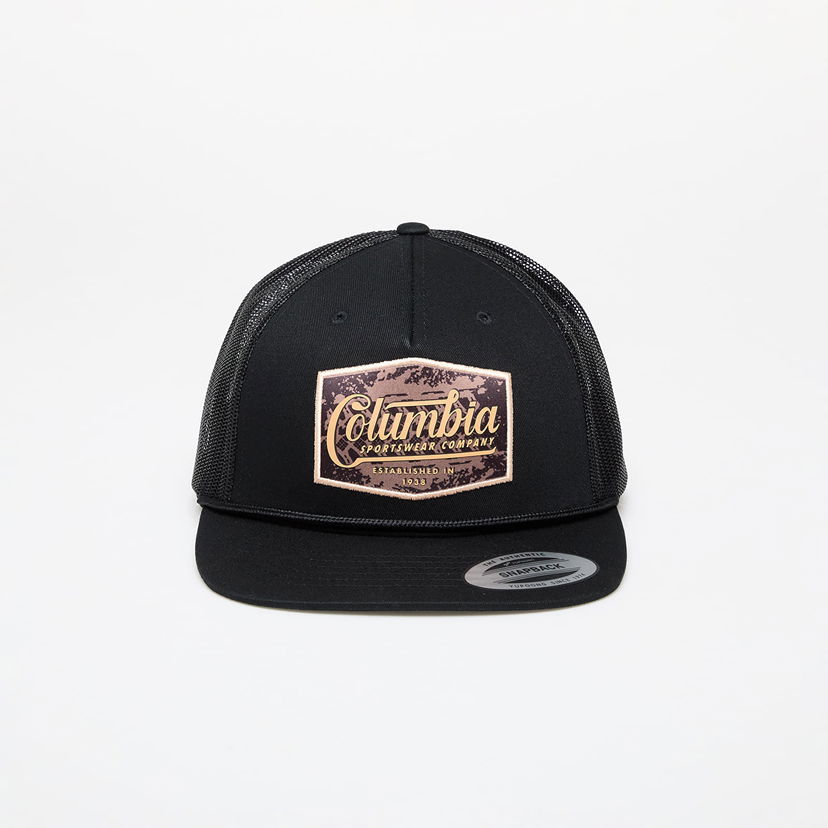 Šiltovka Columbia Flat Brim Snapback Cap Čierna | 2032021012