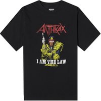 Tričko Neighborhood Anthrax I am the Law T-Shirt Čierna | 232PCNH-ST03S-BLK, 1
