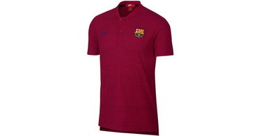 Polo tričko Nike FC Barcelona Authentic Grand Slam Polo Vínová | 892335-620, 1
