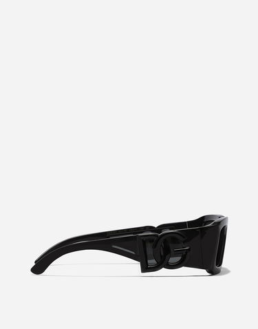 Slnečné okuliare Dolce & Gabbana Dg Plumped Square Sunglasses Čierna | VG6197VN1879V000, 2