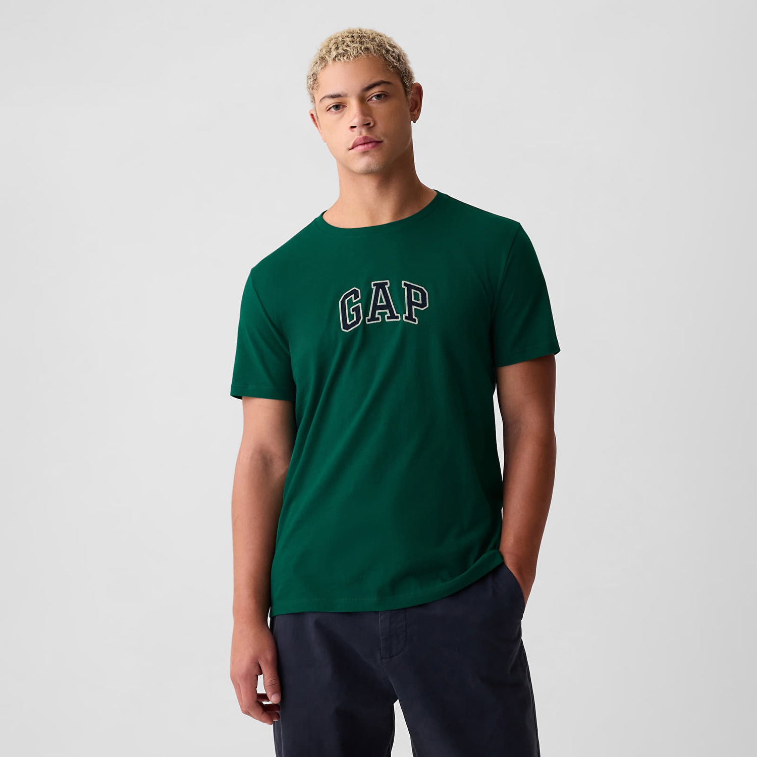 Tričko GAP Logo Tee Aventurine Green 195421 Zelené | 570044-18, 0