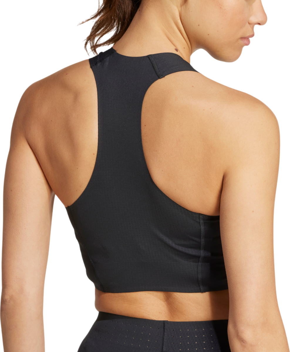 Crop Top adidas Originals Adizero Road to Records Crop Top Čierna | jm7808, 1
