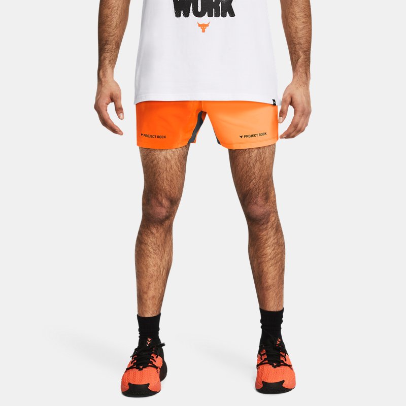 Šortky Under Armour Project Rock Ultimate Oranžová | 1384203-810