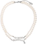 Vivienne Westwood Amelia Double Strand Pearl Necklace