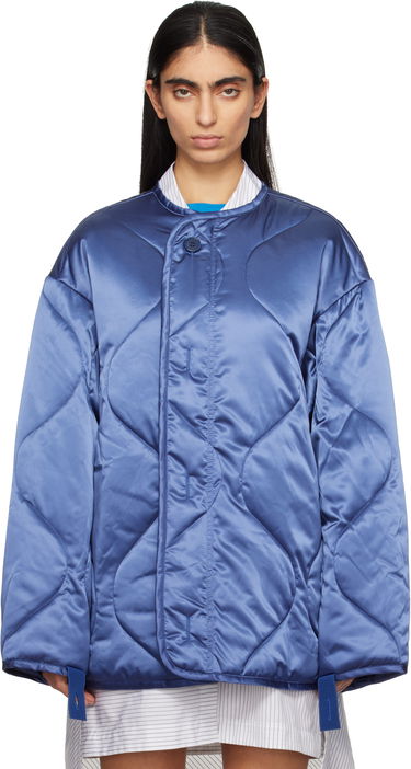 Prešívaná bunda JW Anderson JW Anderson Oversized Quilted Jacket Modrá | JK0374-PG1680, 0