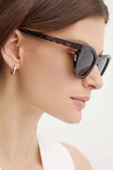 Slnečné okuliare Off-White Off-White Sunglasses Hnedá | OERI112.506055, 3