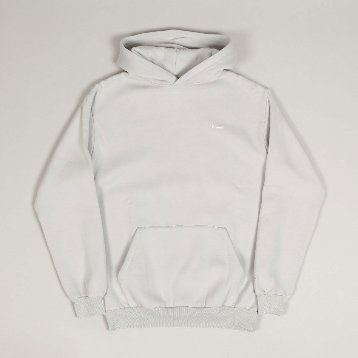 Mikina Butter Goods Butter Goods Basic Hoodie Šedá | butter-goods-basic-pullover-hoodie-cement, 1
