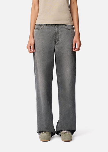 Džínsy AXEL ARIGATO Lidia Straight Jeans Šedá | A3801003, 2