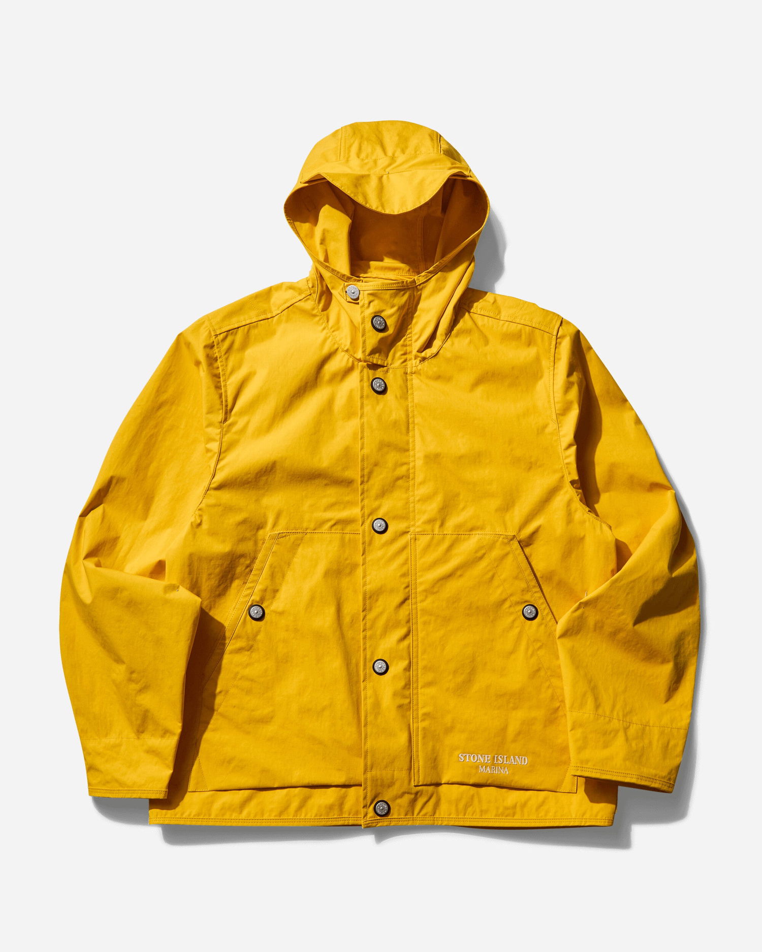 Vetrovka Stone Island Stone Island Marina Hooded Jacket Žltá | K1S15-4100059-S00X1 V0033, 0