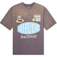 Tričko Rhude Raceway T-Shirt Šedá | RHPF23TT07012675, 1