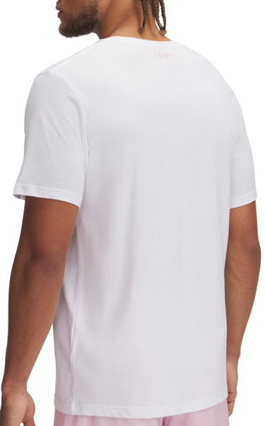 Tričko Under Armour Under Armour UA GL Foundation Update Short Sleeve T-Shirt Biela | 1382915-102, 2