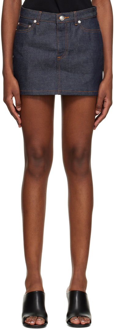 Sukňa A.P.C. Denim Mini Skirt Modrá | CODBS-F06093, 0