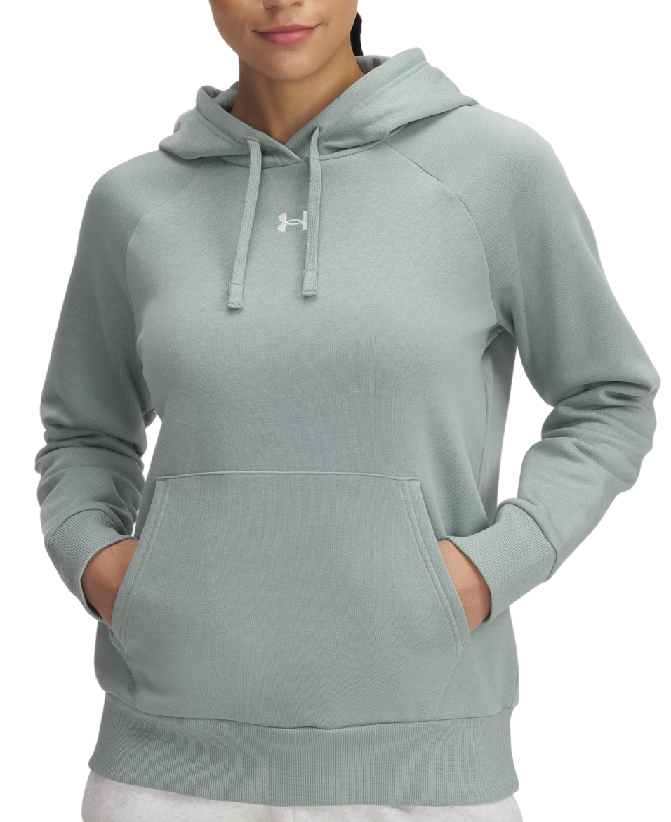 Mikina Under Armour Under Armour Rival Fleece Hoodie Zelené | 1379500-348, 0