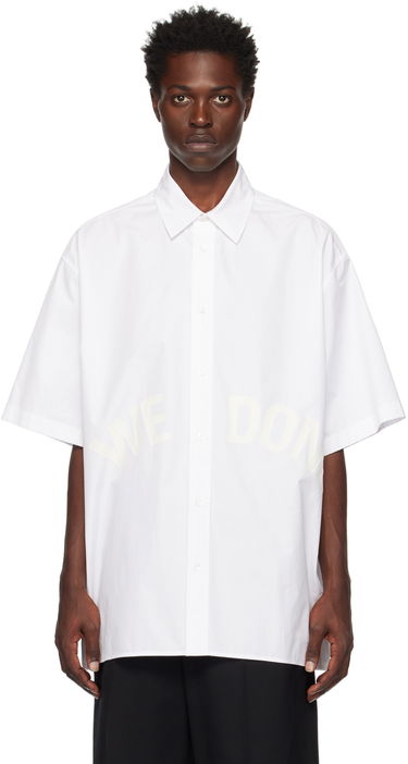 Košeľa We11done We11done Printed Shirt Biela | WD-SH3-22-214-U-WH, 0