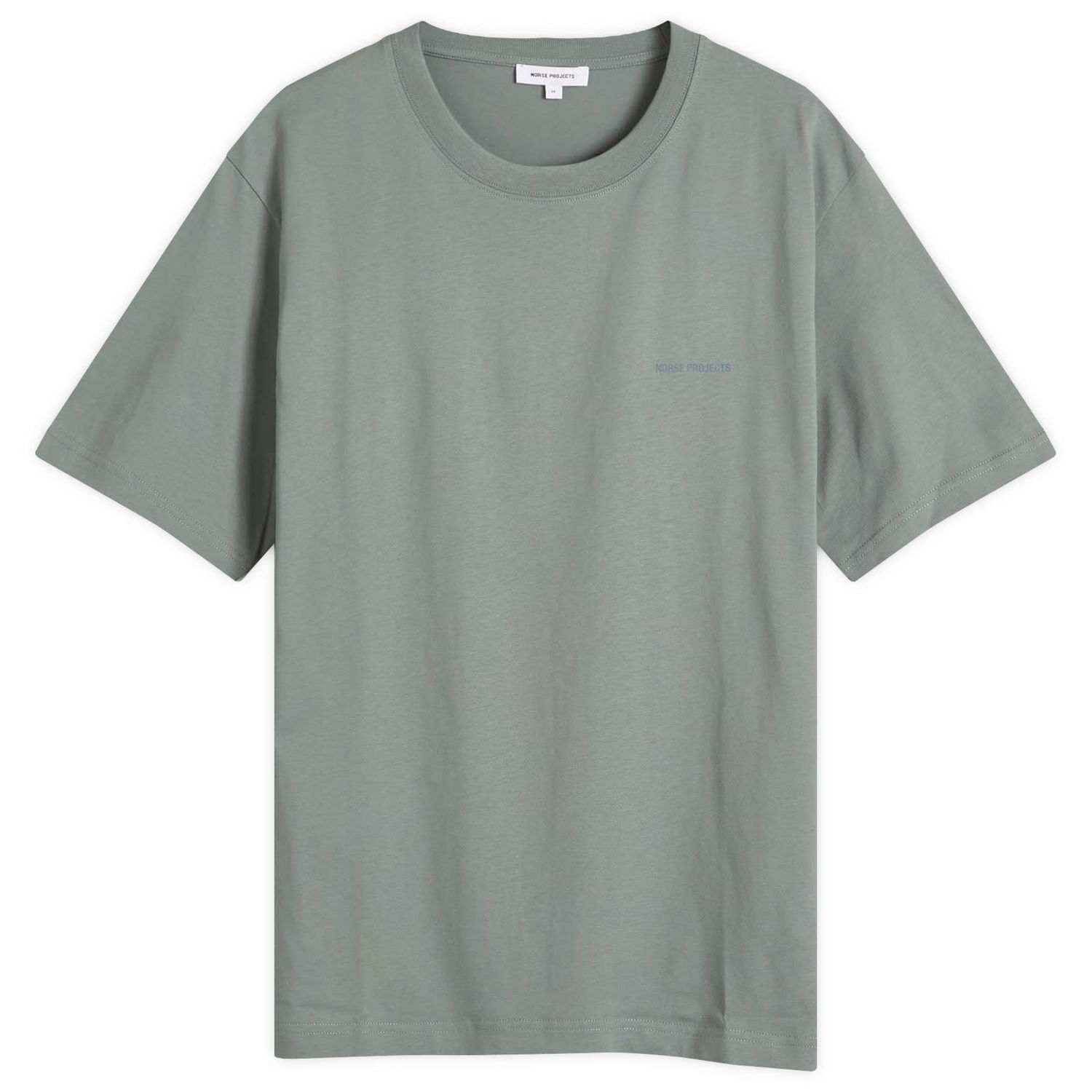 Tričko NORSE PROJECTS Norse Projects Johannes Logo T-Shirt, Size Large Zelené | N01-0684-7051, 1