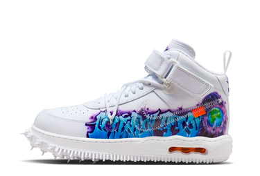 Tenisky a topánky Nike Air Force 1 Mid "Off-White Graffiti White" Biela | DR0500-100, 2