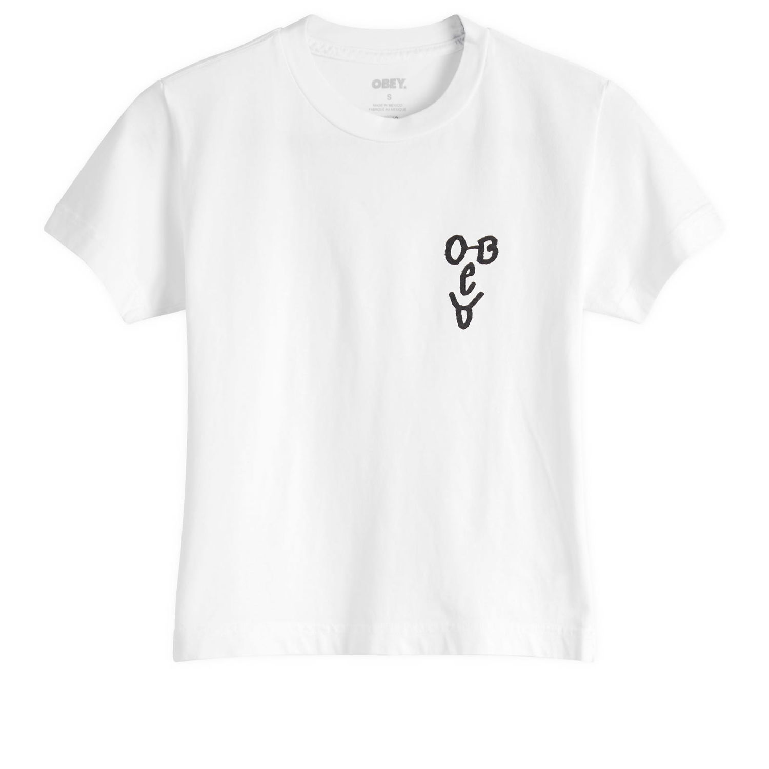 Tričko OBEY Type Face T-Shirt White Biela | 267792606, 1