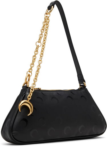 Taška cez rameno Marine Serre Marine Serre Moon Canvas Core Bag Čierna | WSB001ARWOV0040, 1