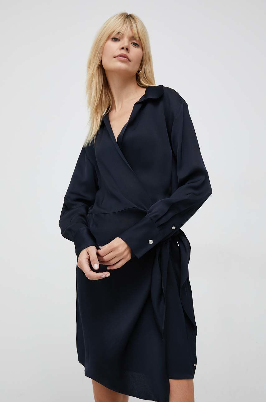 Šaty Tommy Hilfiger Dress Čierna | WW0WW37325.PPYX, 0