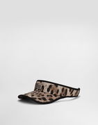 Dolce & Gabbana Leopard-Print Cotton Visor