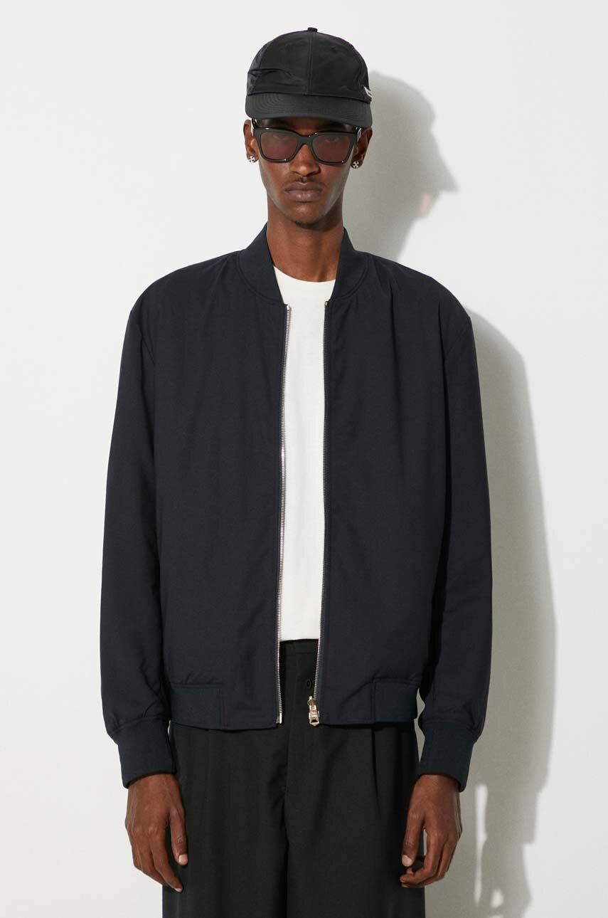 Bomber bunda Paul Smith Paul Smith Wool Bomber Jacket Čierna | M1R.052Z.N02212, 0