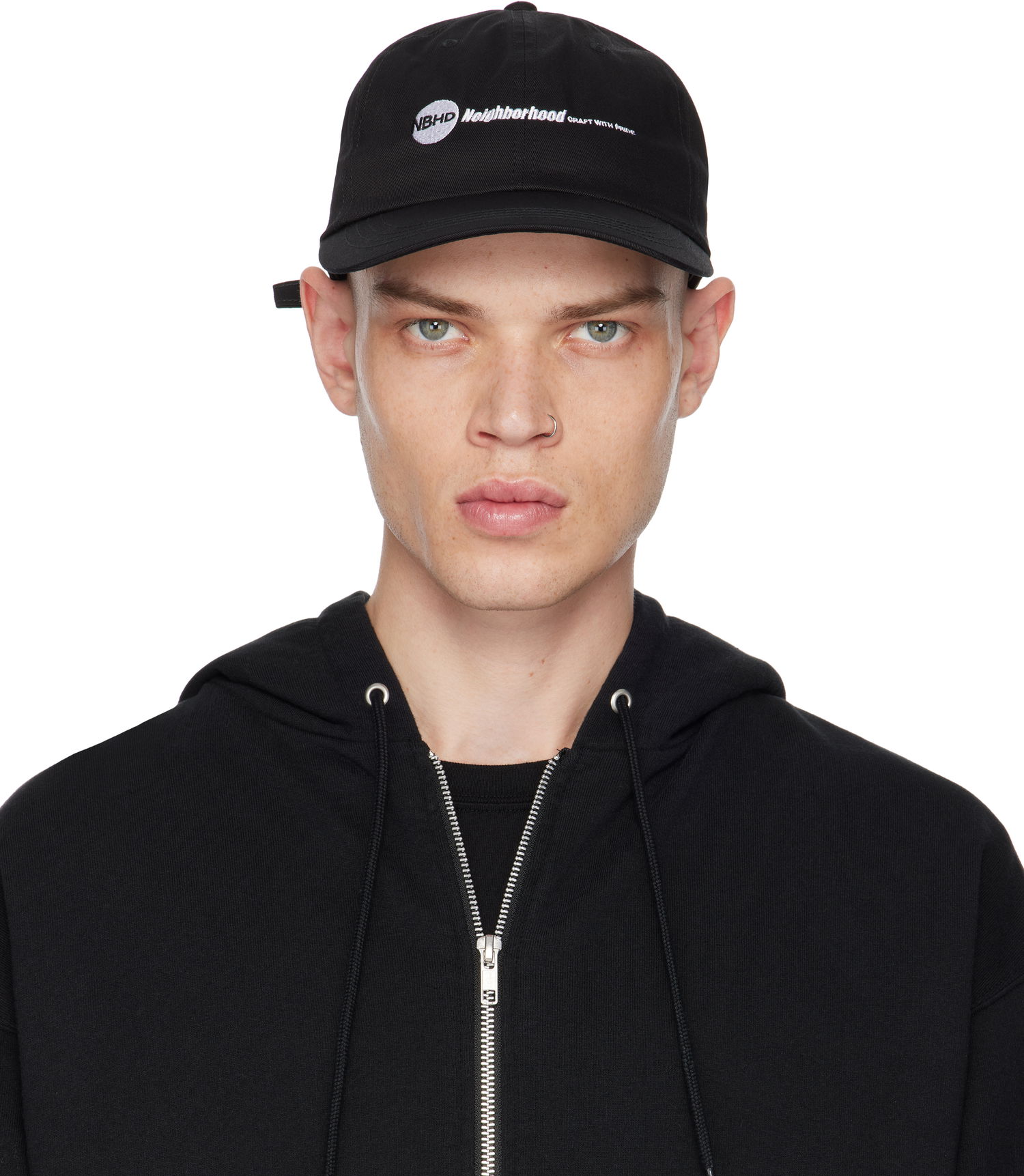Šiltovka Neighborhood Subware Edition Black Dad Cap Čierna | 242YG49N-HT02, 0