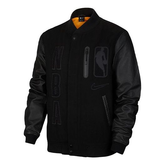 Bomber bunda Nike Team 31Courtside NBA Destroyer Jacket Čierna | CT9040-010