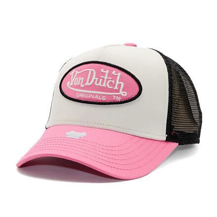 Šiltovka Von Dutch Von Dutch Trucker Boston Twill Cap Ružová | VD-7030777, 0