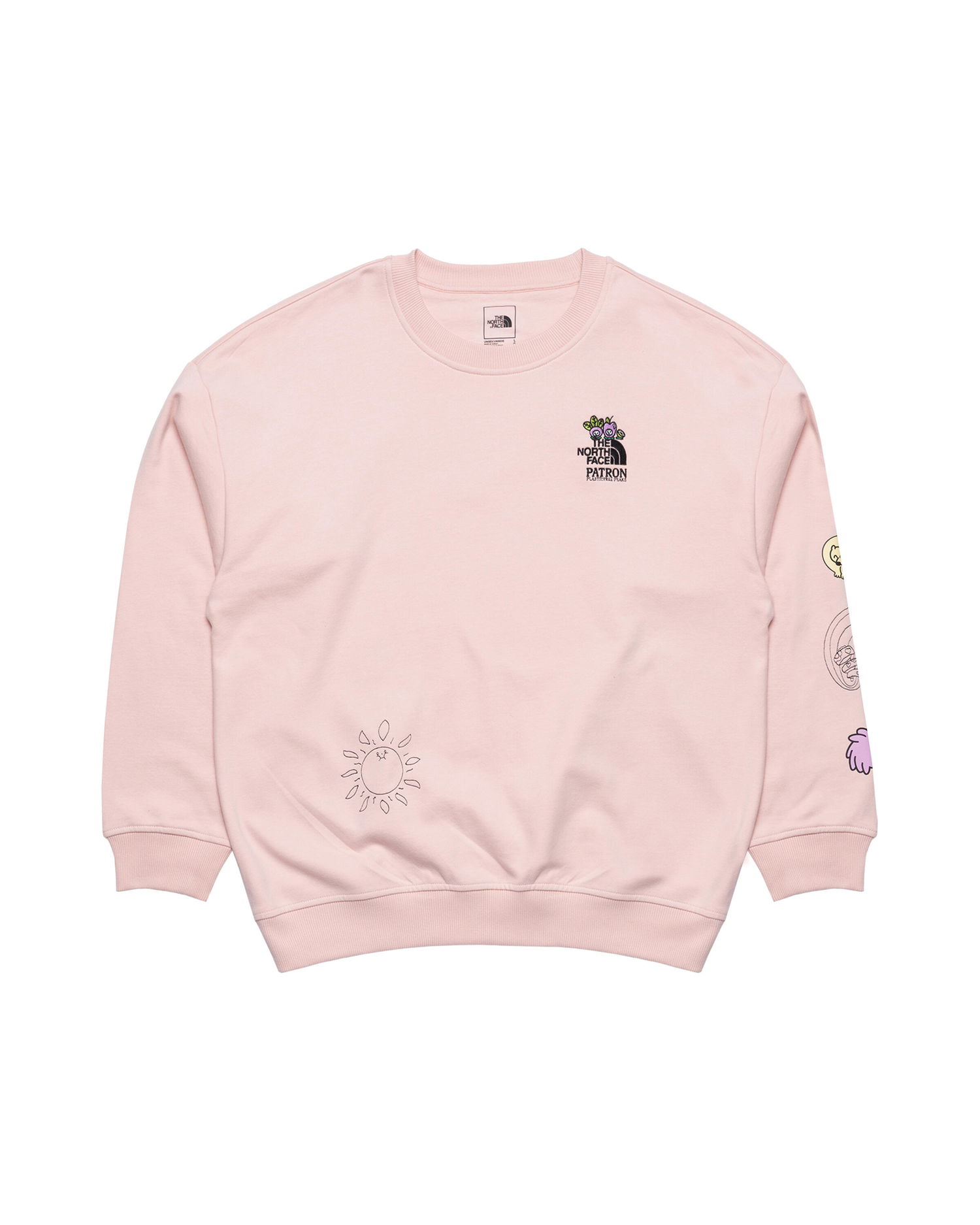 Mikina The North Face North Face x Patron Oversized Crew Sweatshirt Ružová | NF0A8C2ULK61, 0