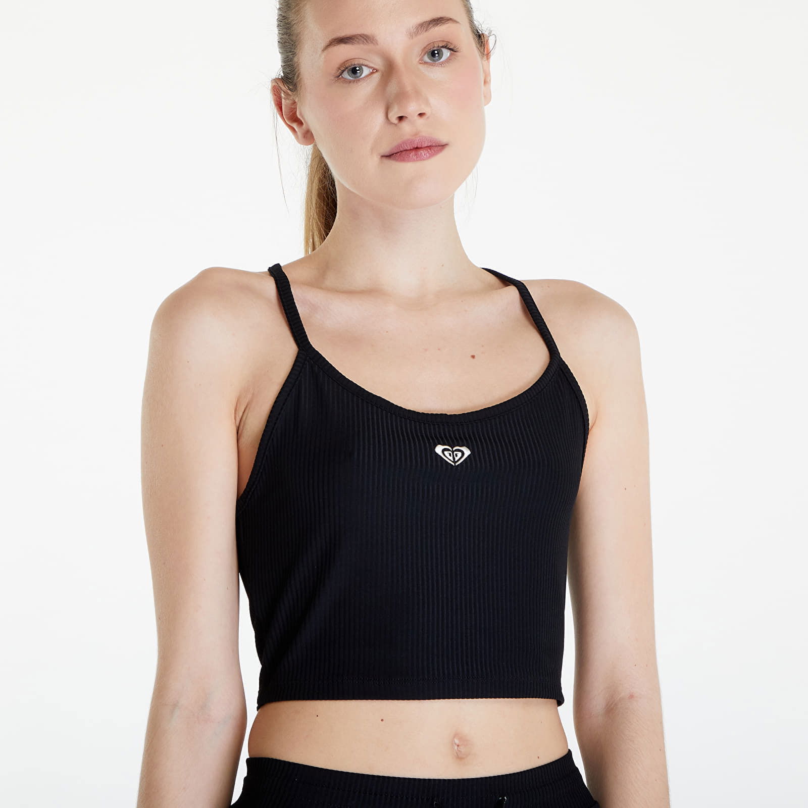 Top Rise & Vibe Rib Tank Black