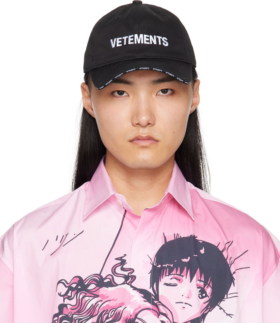 Šiltovka VETEMENTS Iconic Logo Cap Čierna | UE64CA100B, 0