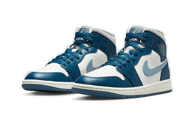 Tenisky a topánky Jordan Air Jordan 1 Mid W Modrá | BQ6472-414, 4