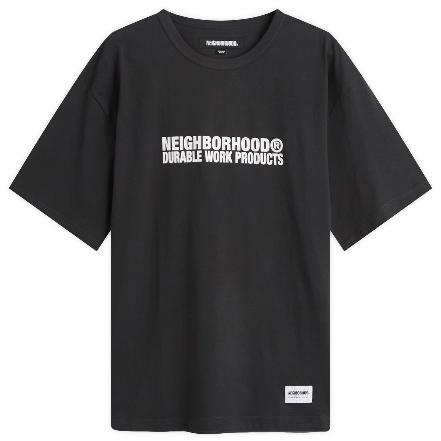 Tričko Neighborhood Sheltech Logo T-Shirt, Size Large Čierna | 251BWNH-CSM02-BLK, 1