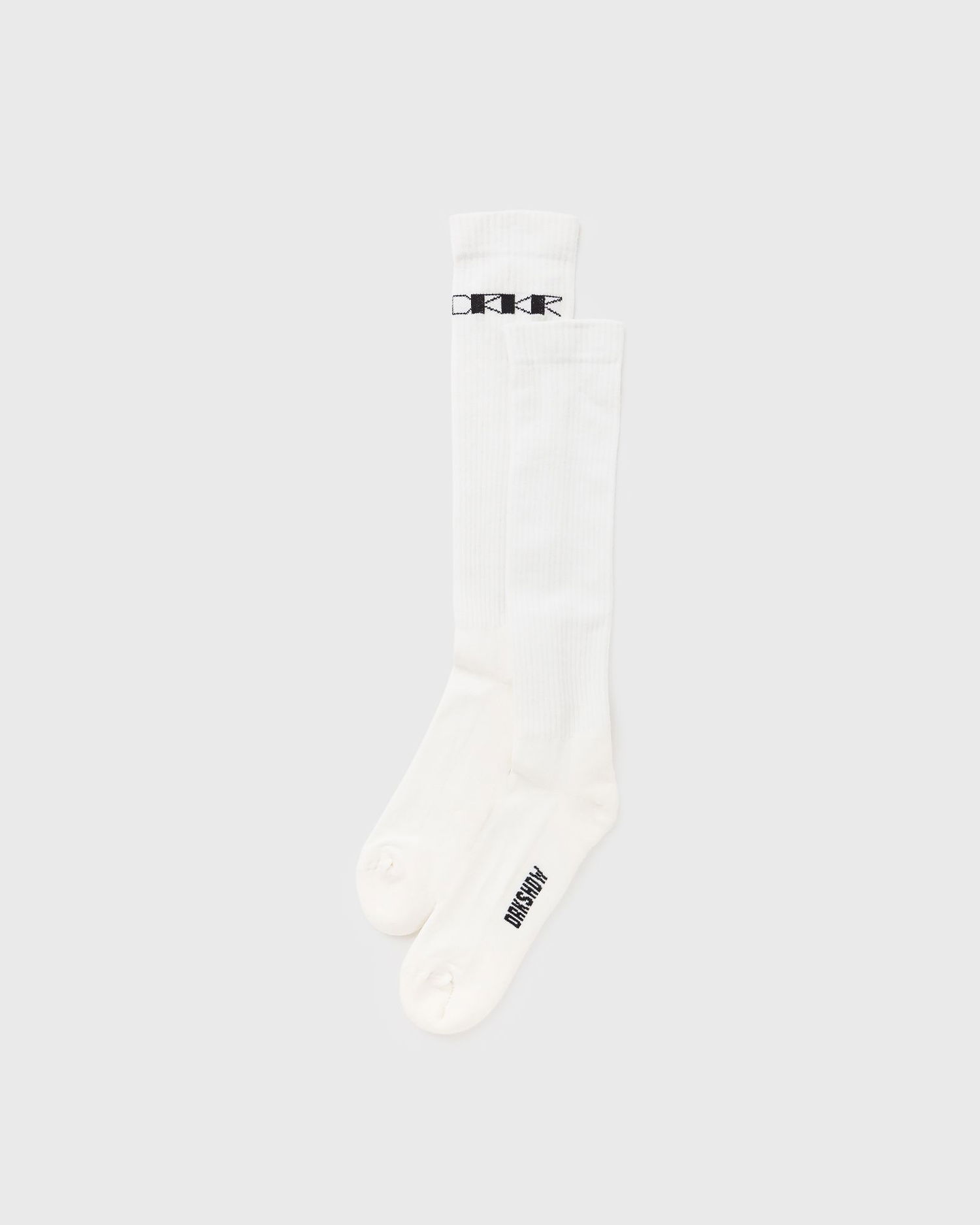Ponožky Rick Owens KNIT SOCKS -DRKSHDW KNEE HIGH SOCKS Biela | DA01E3469-SOCKC-119, 0
