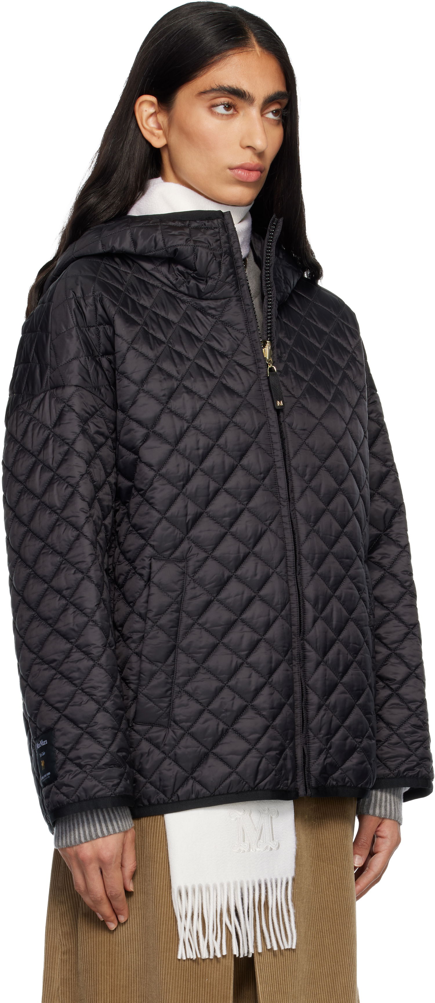 Prešívaná bunda Max Mara Leo Reversible Jacket Čierna | 2529486074600, 1